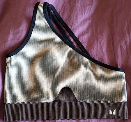 MP Sport-BH Contrast Rib Kaschmir Espresso Grösse S