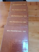 Weltrundschau Bücher 5 Stück antik/vintage/retro