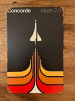 Concorde - Mach 2.(04) - Schönes Blechschild - 20x30CM - neu