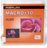 MARUMI Macro + 10 Nahlinse - Macrolinse Durchmesser Ø 52mm