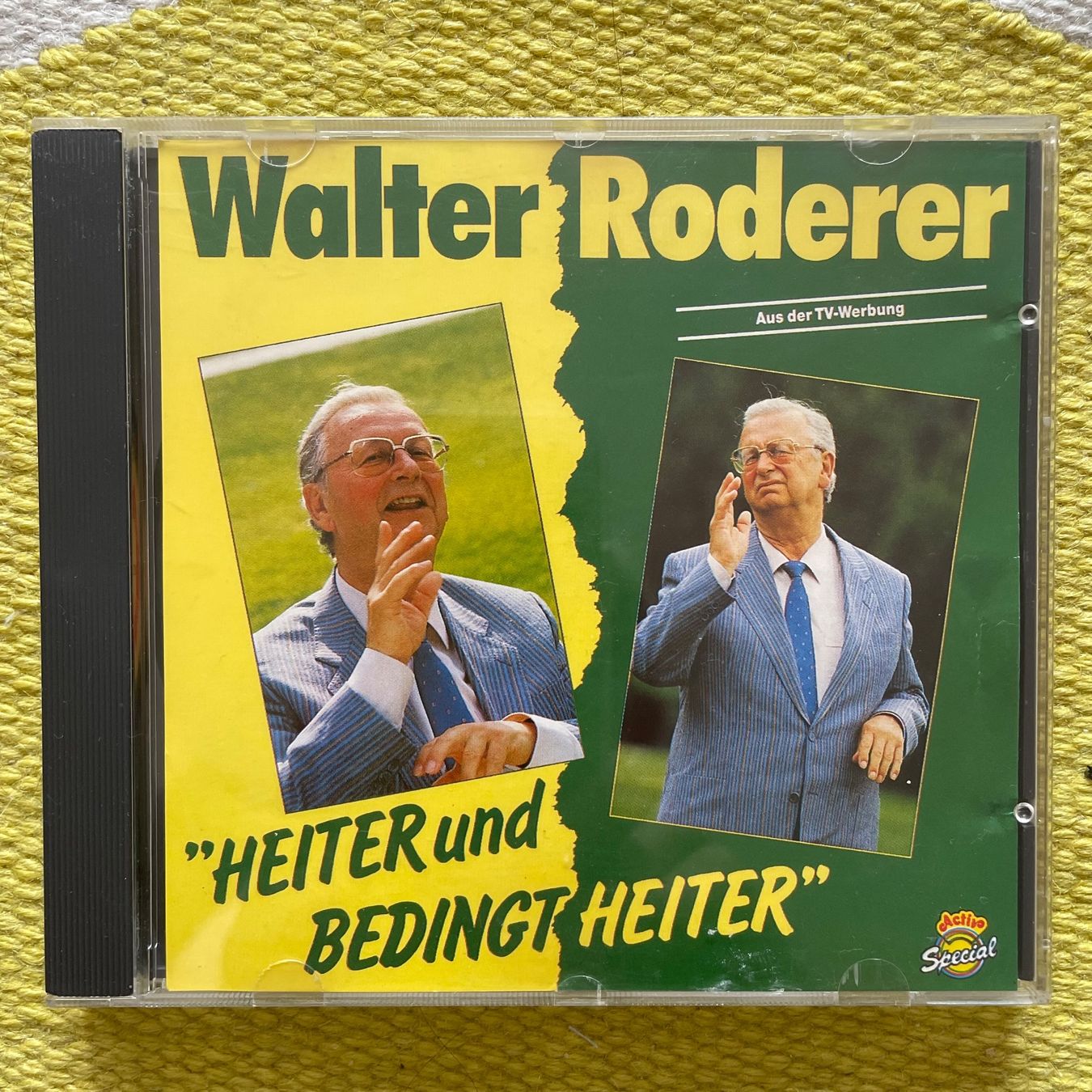CD: WALTER RODERER-HEITER UND BEDINGT HEITER – Usato da Rorschacherberg venduto da CD-Roli