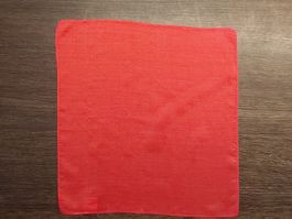 Pochettli Einstecktuch Seide rot
