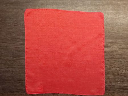 Pochettli Einstecktuch Seide rot