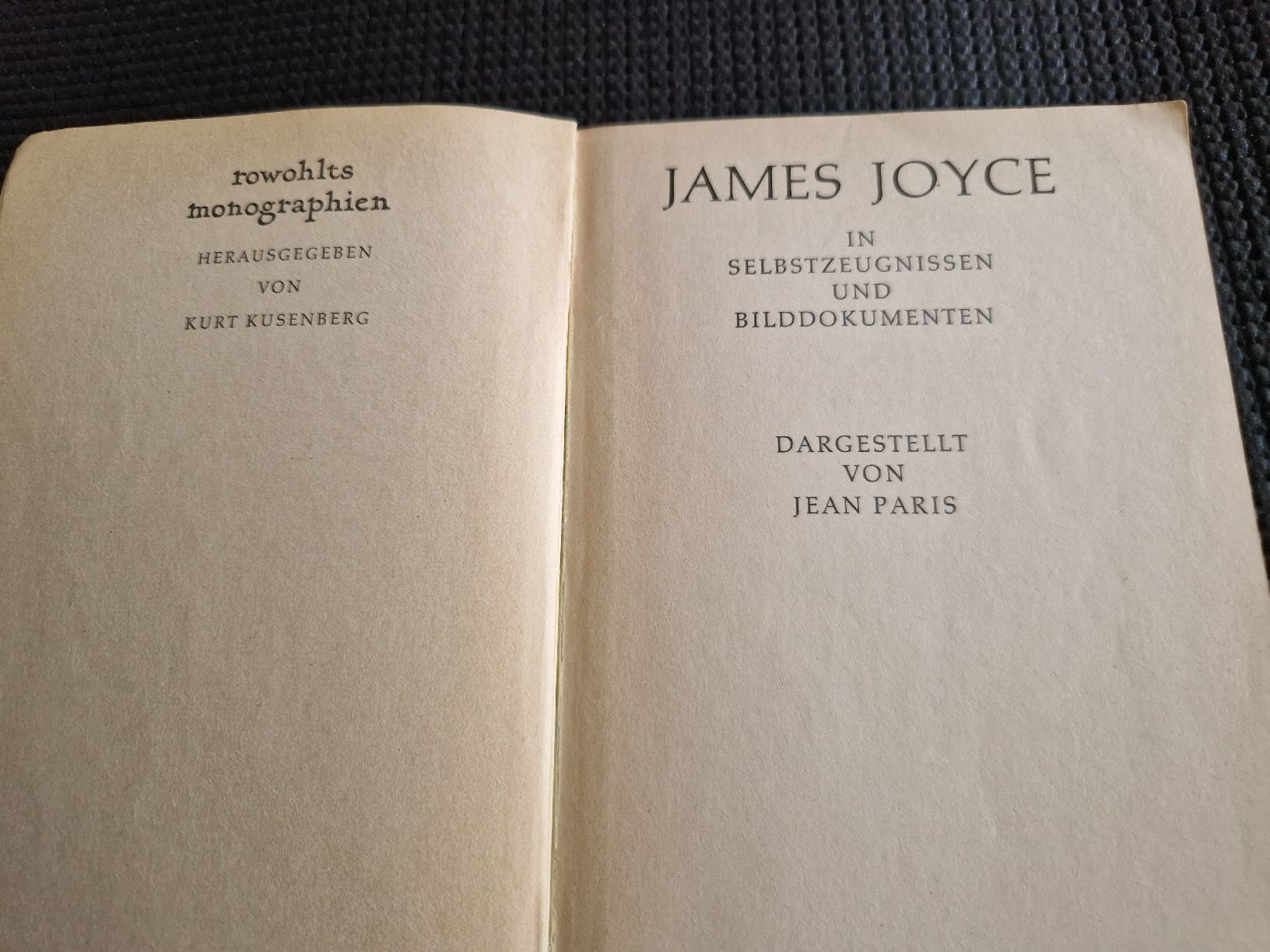 Livres: Taschenbuch Joyce (James Joyce) – D'occasion à Fislisbach par mka_km8f 2