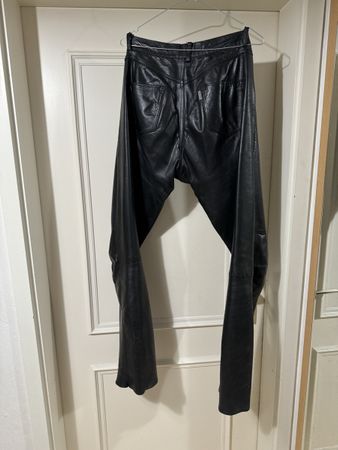 Leather Motorcycle Jeans (Brand-Enjoy) 31 x34