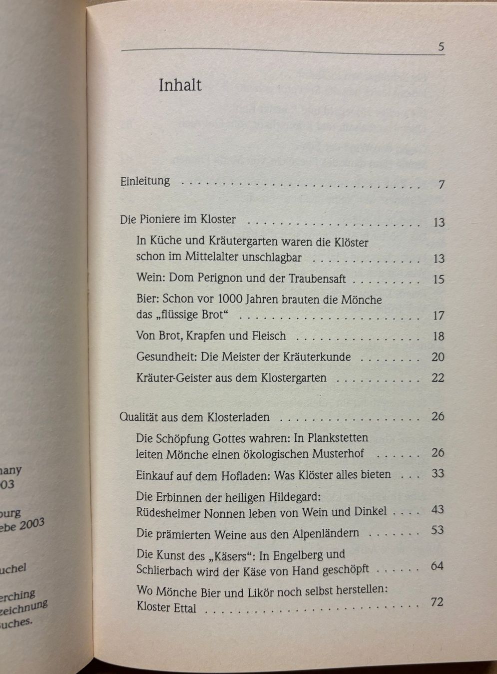 Libri: Das beste aus dem Klosterladen – Nuovo (secondo la descrizione) da Sarnen venduto da Livres 3