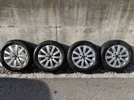 Kompletträder für Ford Focus mit Winterreifen 205/55 R16 H