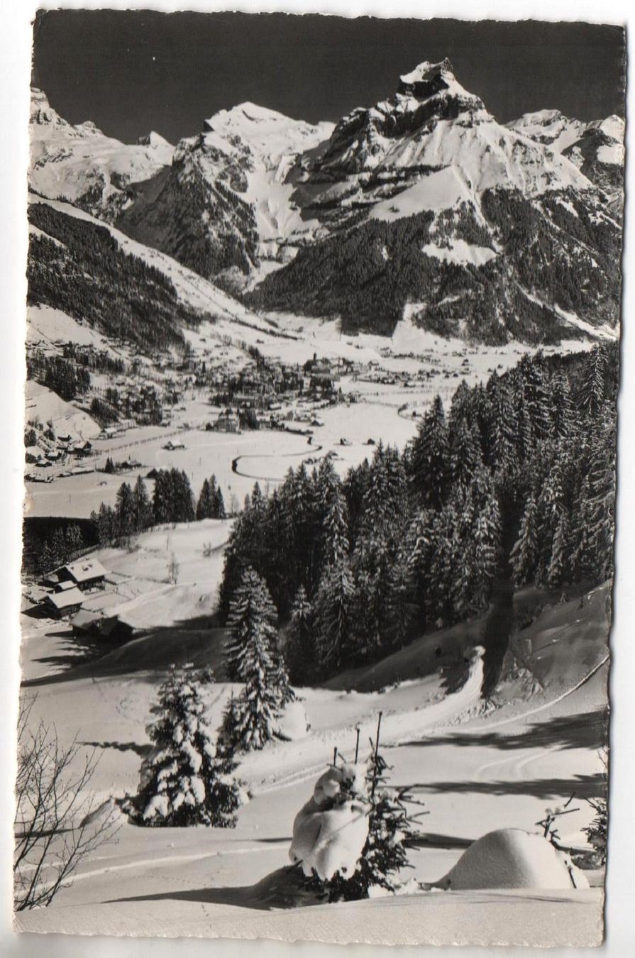 Cartoline postali: Neuschnee auf ENGELBERG – Usato da Jona venduto da philajona