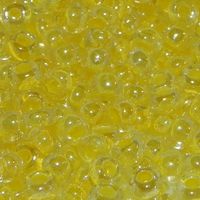 Saatperlen Transparent Yellow Crystal 3mm
