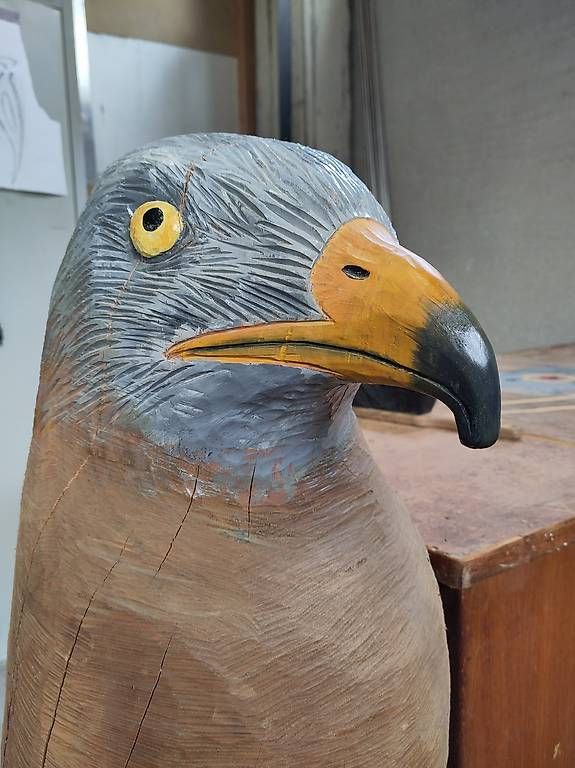 Figuren: Grosser Holzvogel – Gebraucht aus Büron von tim_2wc7