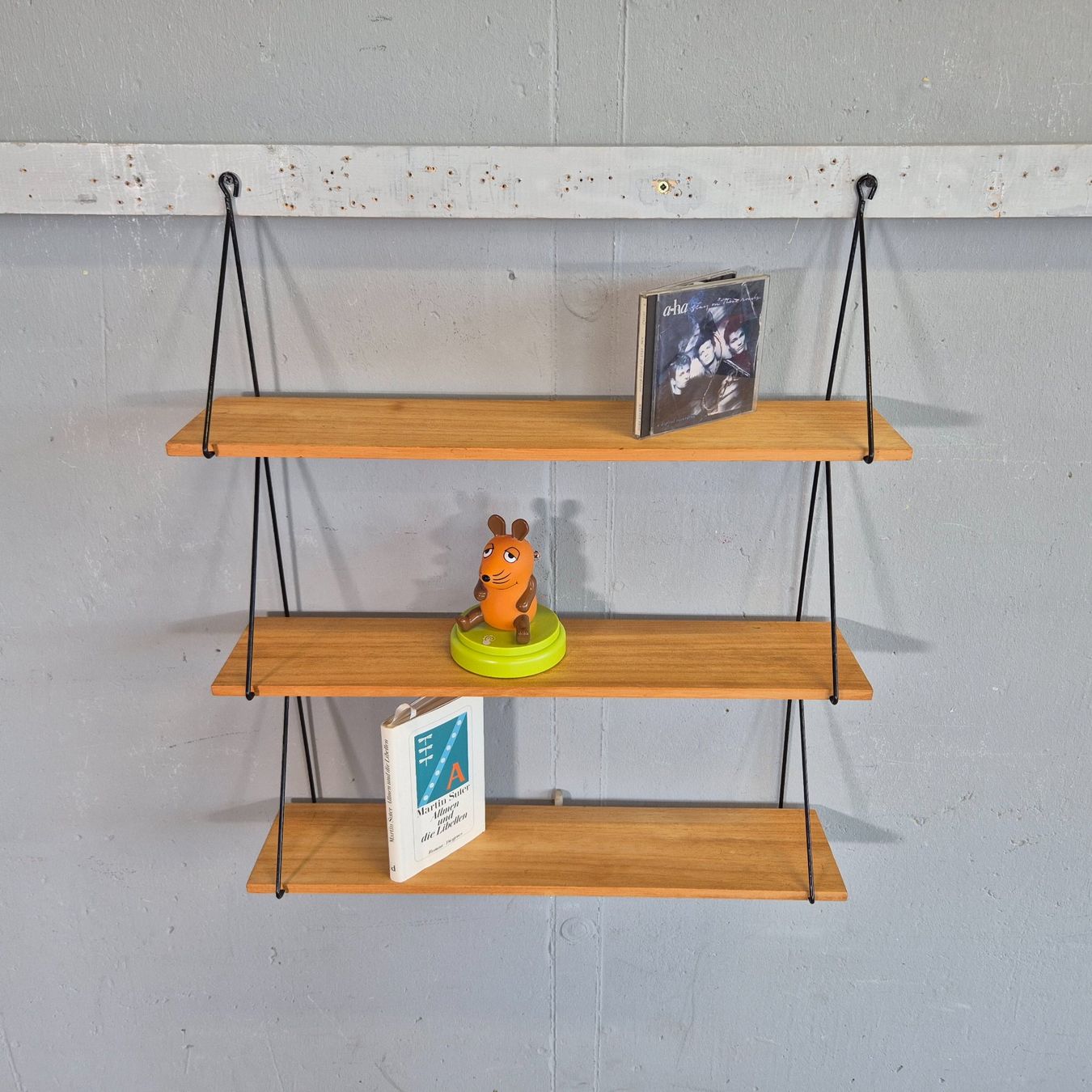 Scaffali: Stringregal, Bücherregal 1970 Vintage Regal String-Shelf – Usato da Nottwil venduto da Wondewa-Shop 5