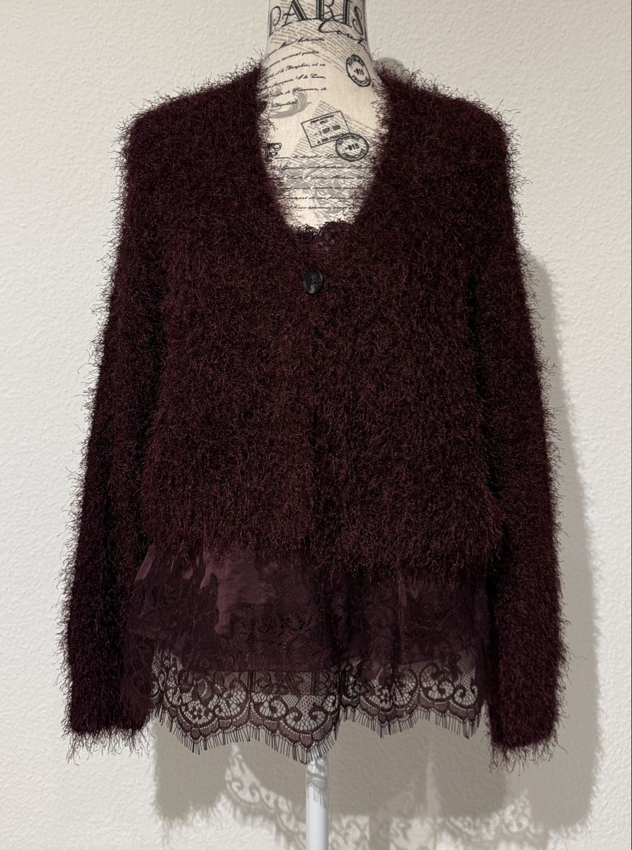 Giacche: OUI Strickjacke - bramble berry G.34 Neu – Nuovo (secondo la descrizione) da Oberwil BL venduto da DANA_FOX 3