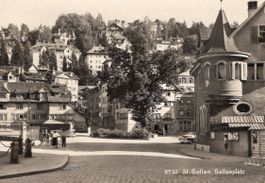 St. Gallen Gallusplatz. Ungelaufen.