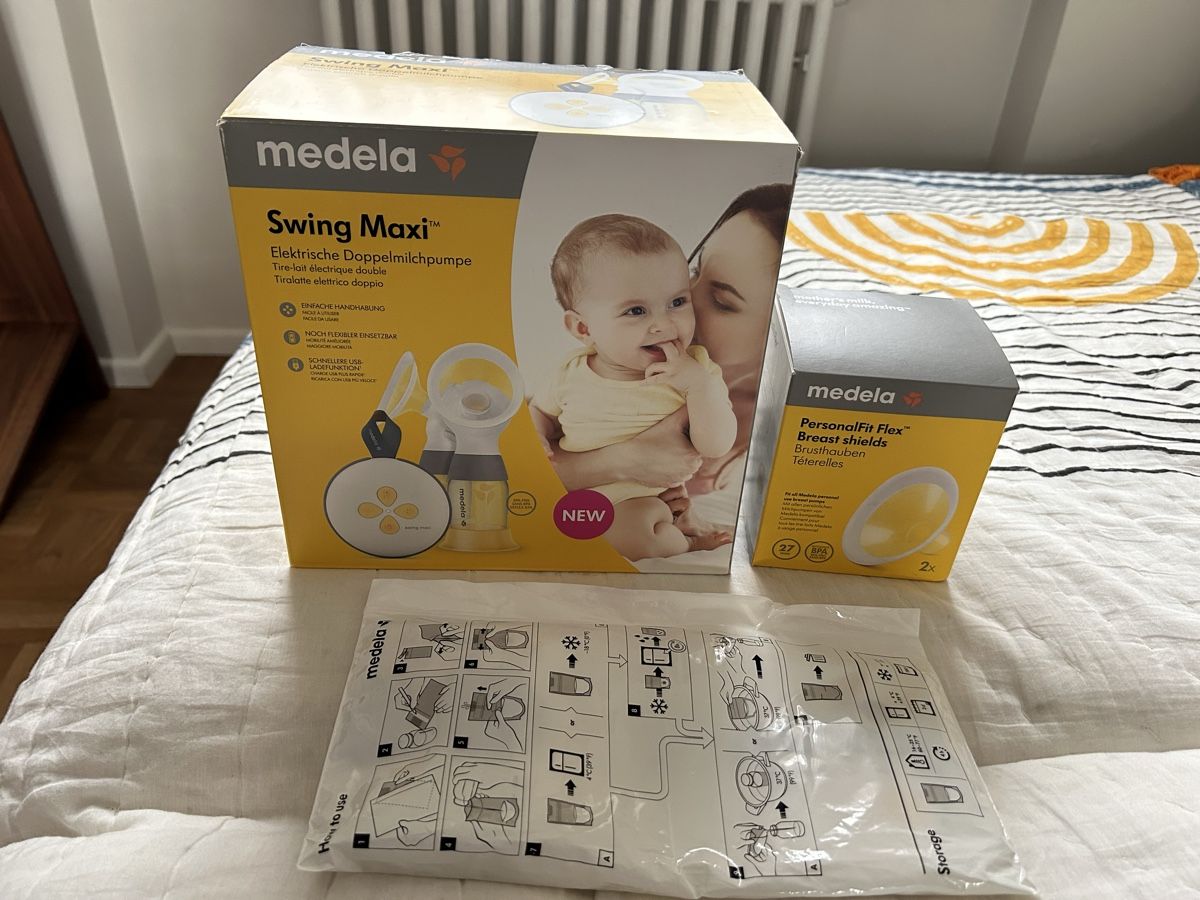 Medela Accessori per l’allattamento: Medela Doppelmilchpumpe – Nuovo (secondo la descrizione) da Basel venduto da Dominik2014