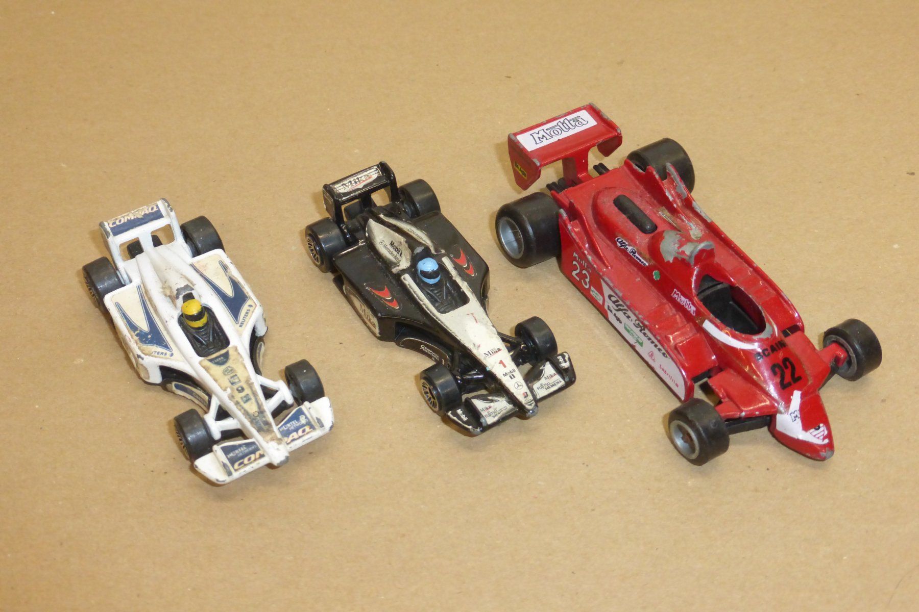 Modellini d'auto: 3 Formel 1 Modellautos – Usato da Gempen venduto da Smokie72