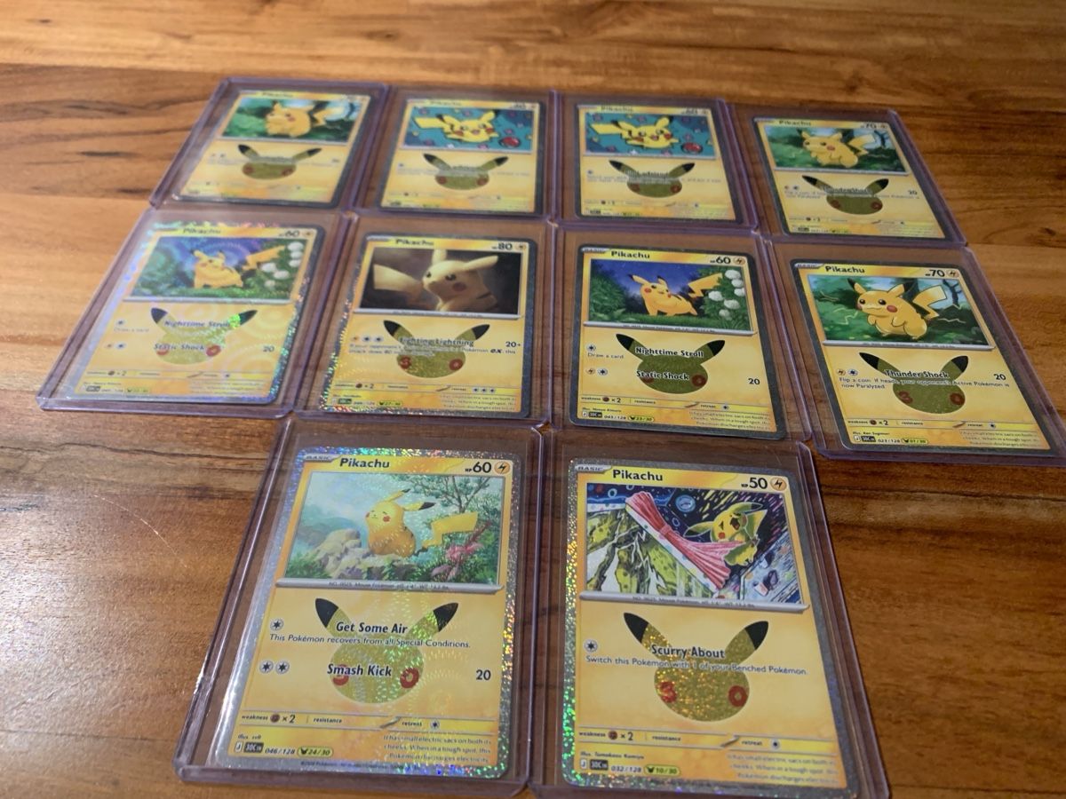 Cartes: 10 Pikachu Pokemon Karten – D'occasion à Neuhausen par sou_t9p8
