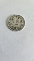 Schweizer 1 Fr. Münze von 1911 - Seltenes Sammlerstück!