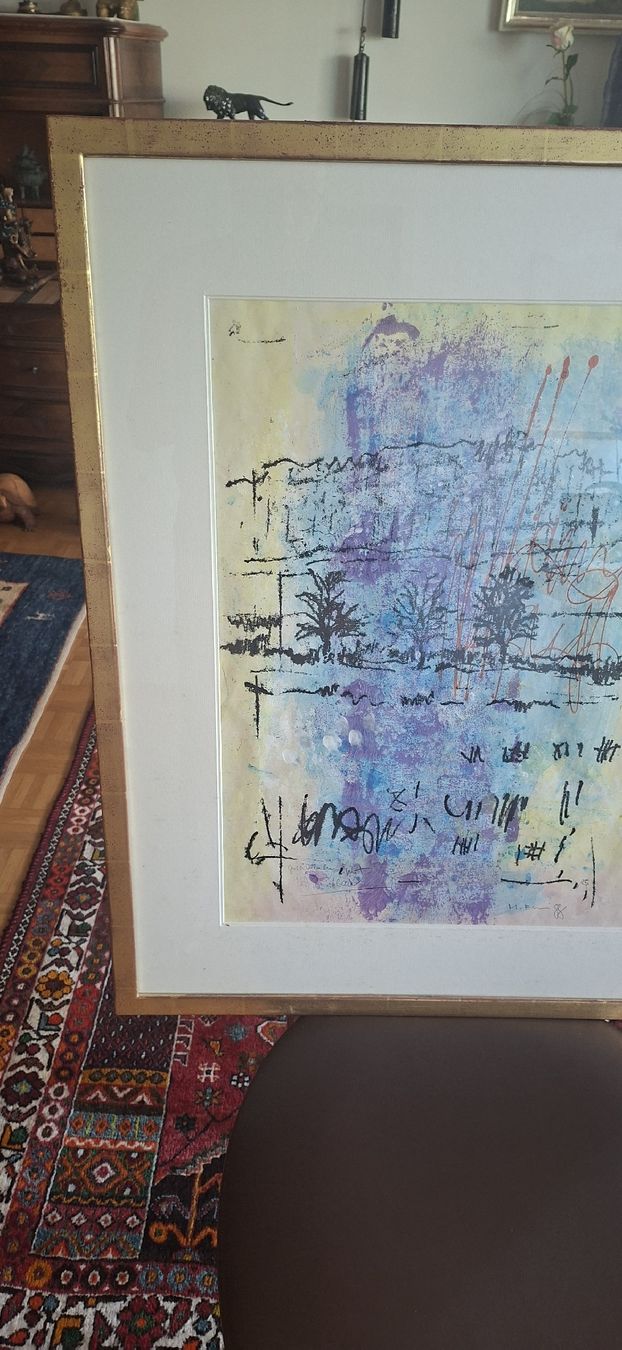 Foto & Immagini: Orig Bild Goldrahmen Grösse 80x62 cm – Nuovo (secondo la descrizione) da Basel venduto da mabu46 1