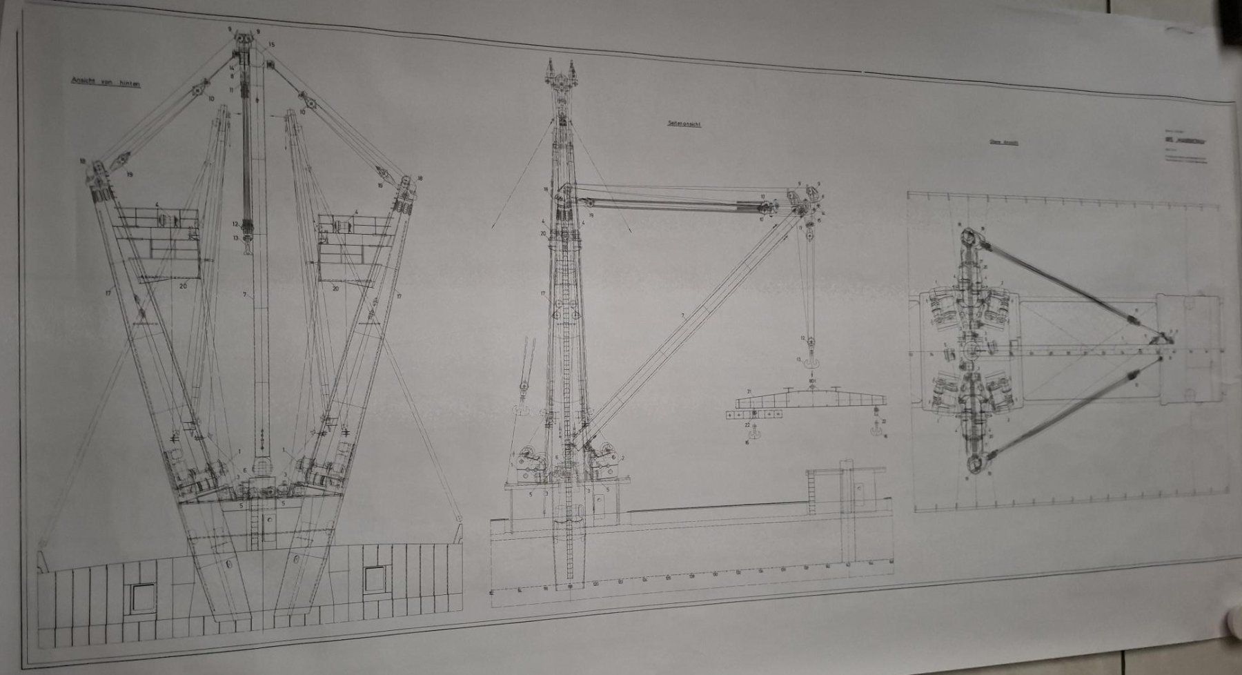 Kit di modellismo & Modellini statici: Schiffs-Modellbauplan HAMMONIA 1:50/100 – Nuovo (secondo la descrizione) da Henau venduto da fag_lzx9 3