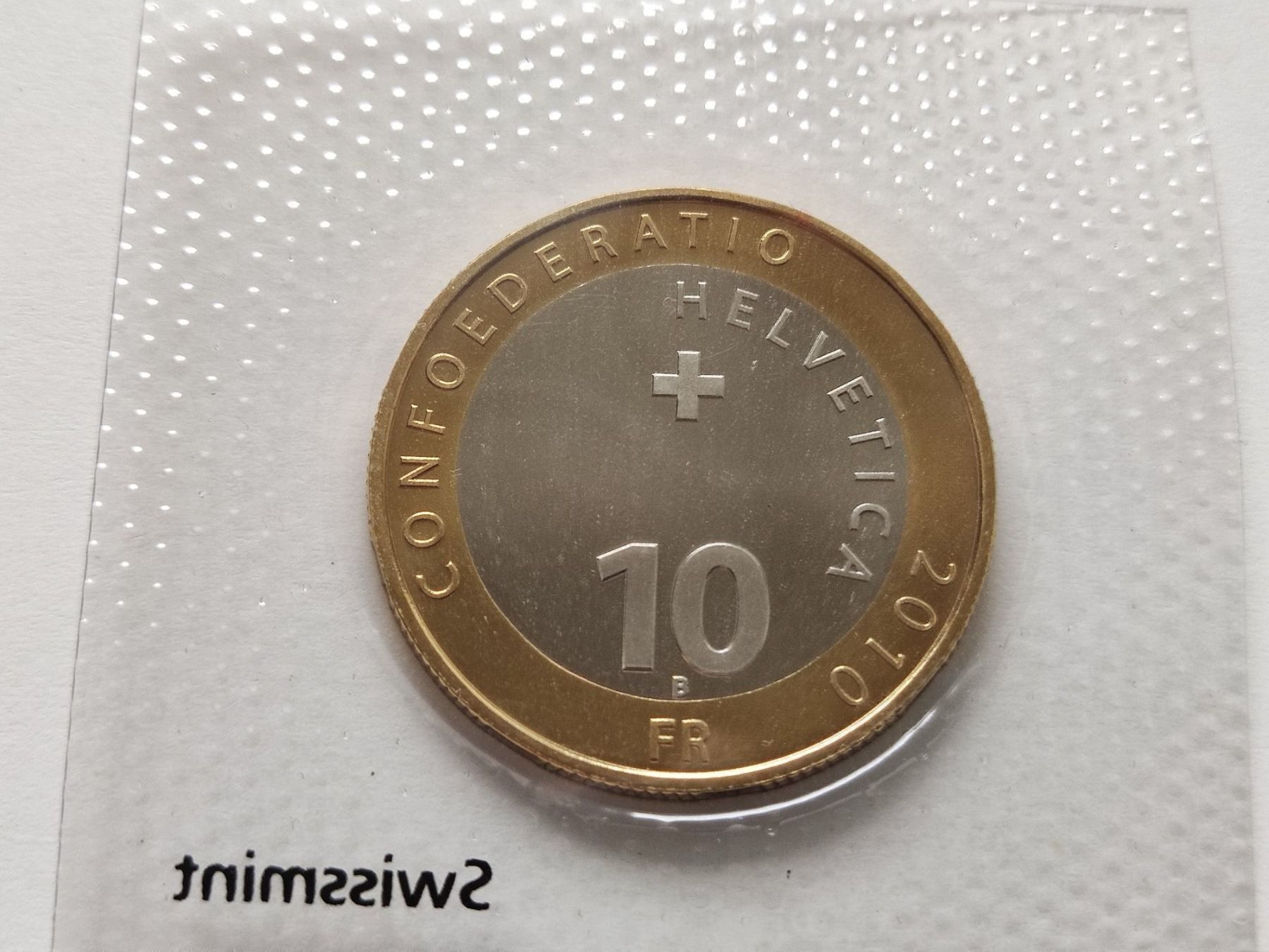 Tutti le monete: 10 Franken Murmeli 2010 /  marmotte/neu – Nuovo e nell'imballaggio originale da Laufen venduto da Sunjupite7 4