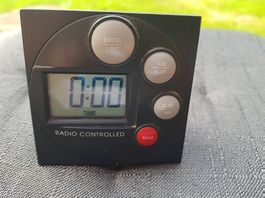 Sveglia Digitale Radiocontrollata Funzione Snooze e Luce