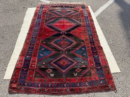 Koliay alter Teppich 236x142 handgeknüpft sauber