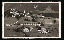 AK Gruyere, Vue Aerienne, L'Eglise