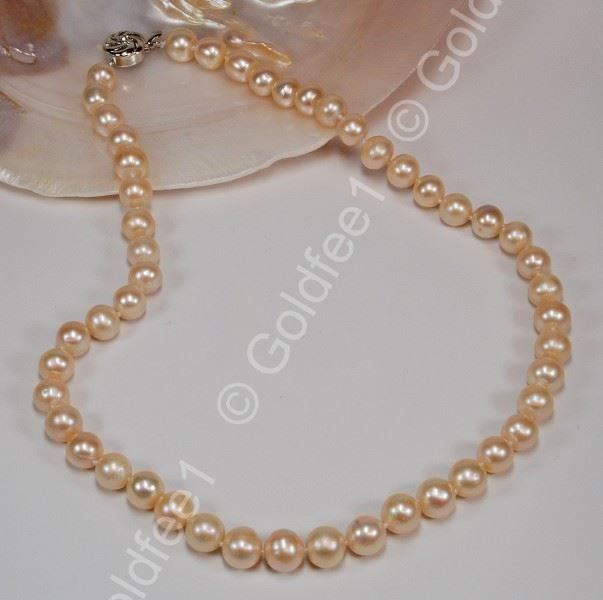 Catenine: Süsswasser Zucht-Perlen Kette ca. 41cm – Nuovo e nell'imballaggio originale da Oberglatt ZH venduto da Goldfee1 2