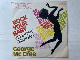 George Mc Crae - Rock Your Baby - 7" Single, 1974, IT-Press