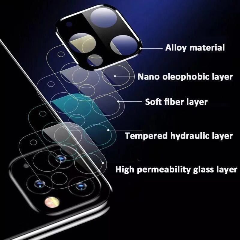 Cover & Protezioni schermo: Titanium Kamera Panzerglas iPhone 11 – Nuovo (secondo la descrizione) da Zürich venduto da Store-247 1