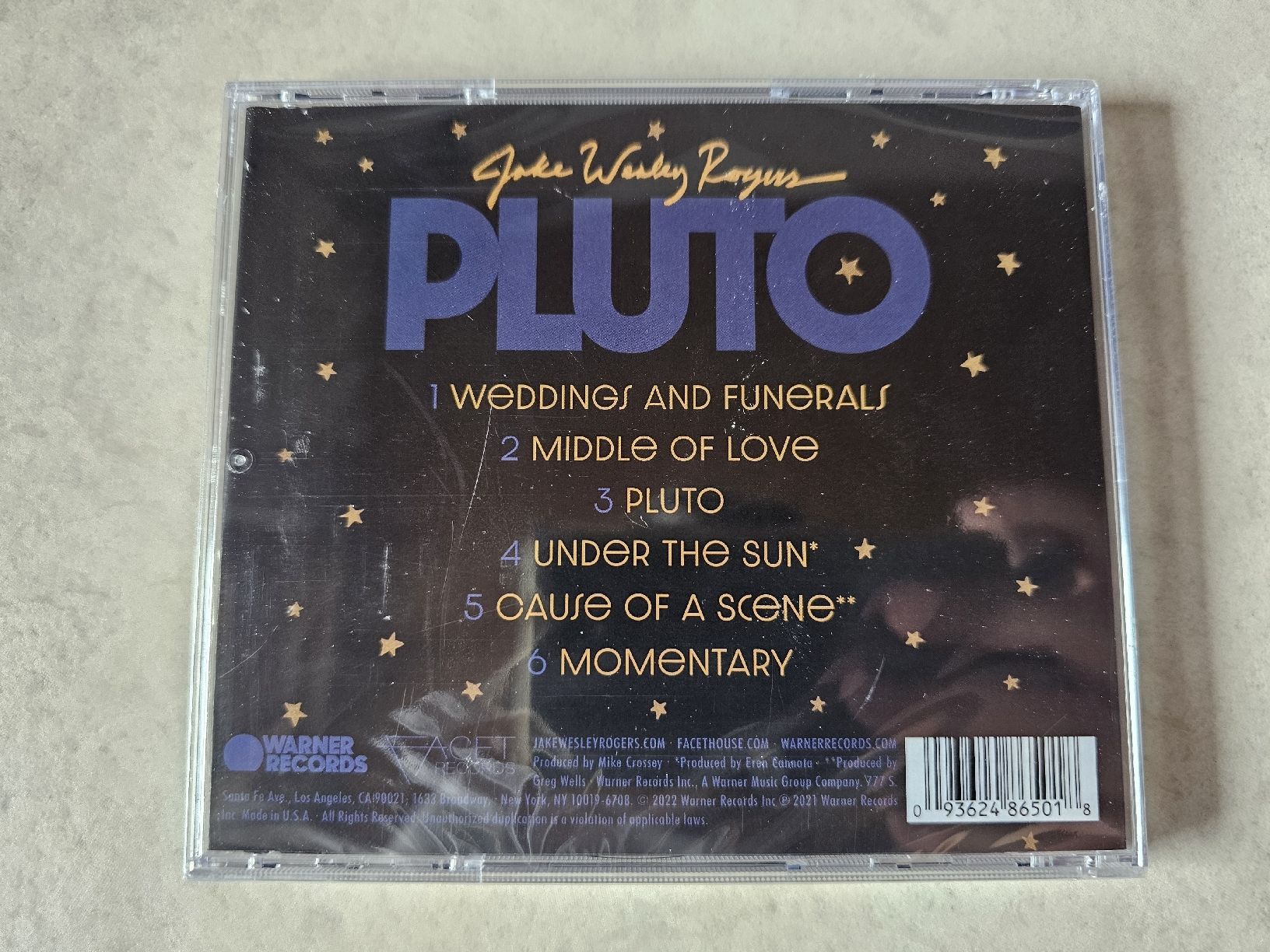 CD: Jake Wesley Rogers  -  Pluto  /  Fabrikneu – Nuovo e nell'imballaggio originale da Schneisingen venduto da backstore24 1