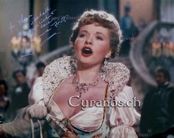 Susanna Foster (1924-2009) Schauspielerin - Autogramm