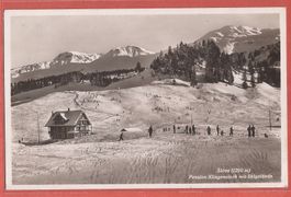 Stoos - Pension Klingenstock und Skigelände - 1933