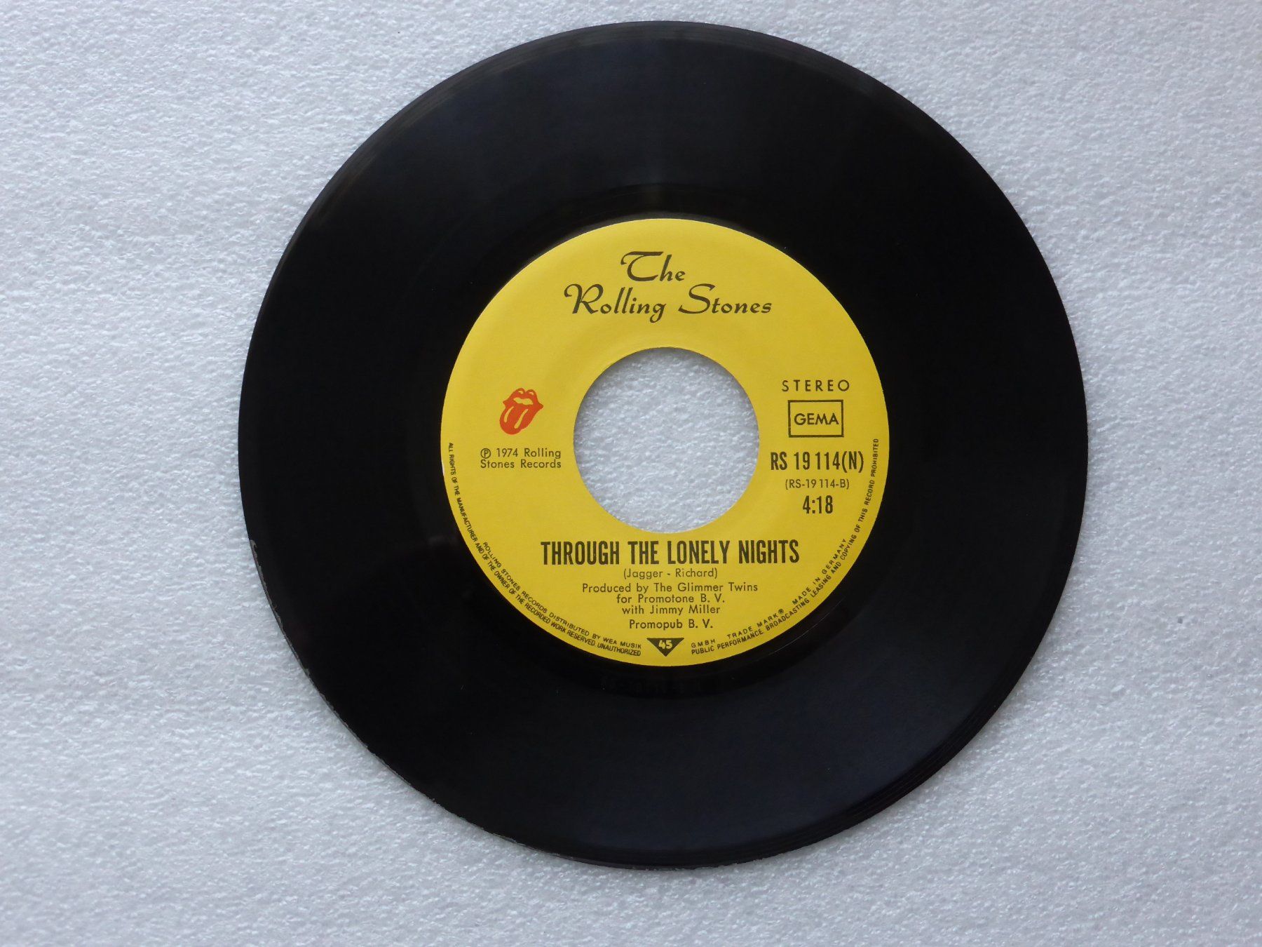 Schallplatten: Vinyl Single   ROLLING STONES – Gebraucht aus Küssnacht am Rigi von Mondkinder 2