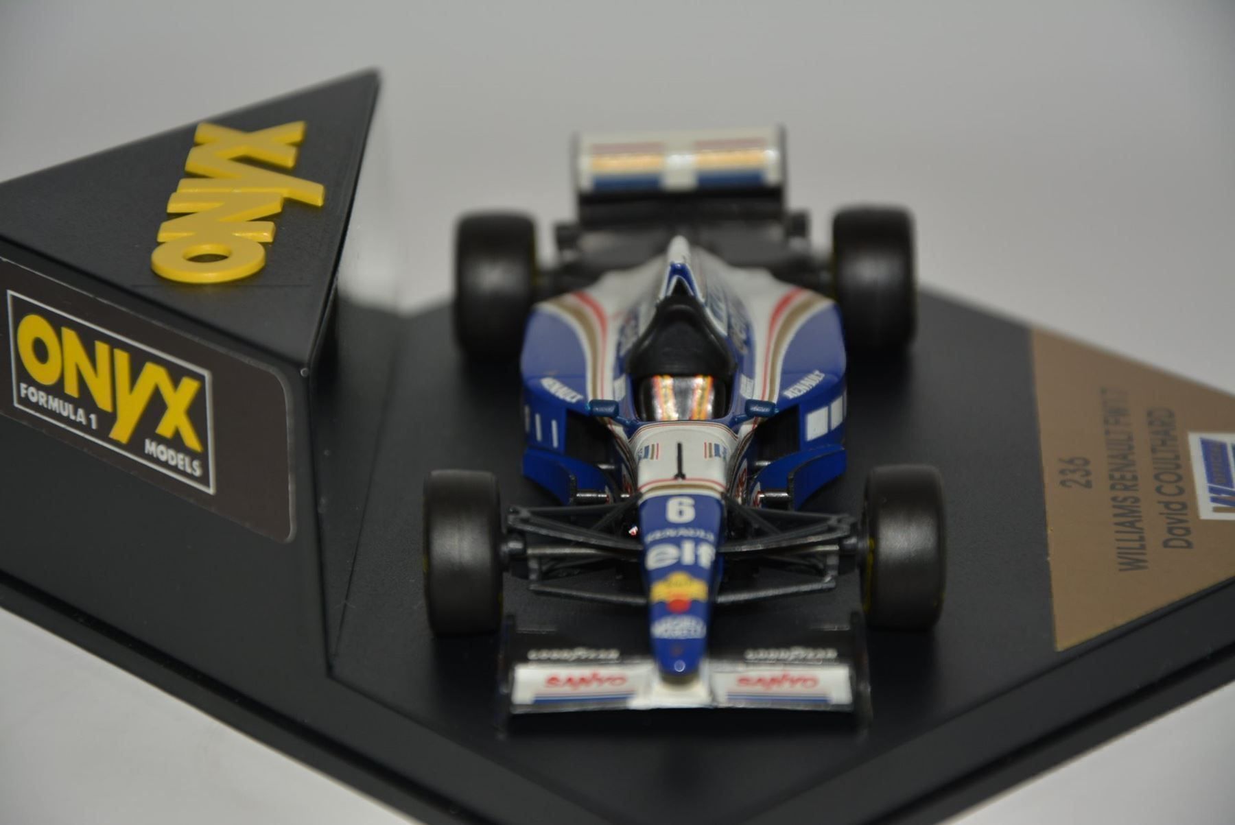 Williams Modellini d'auto: Williams Renault FW17 D. Coulthard 1:43 – Nuovo e nell'imballaggio originale da Goldach venduto da Feivel9 4