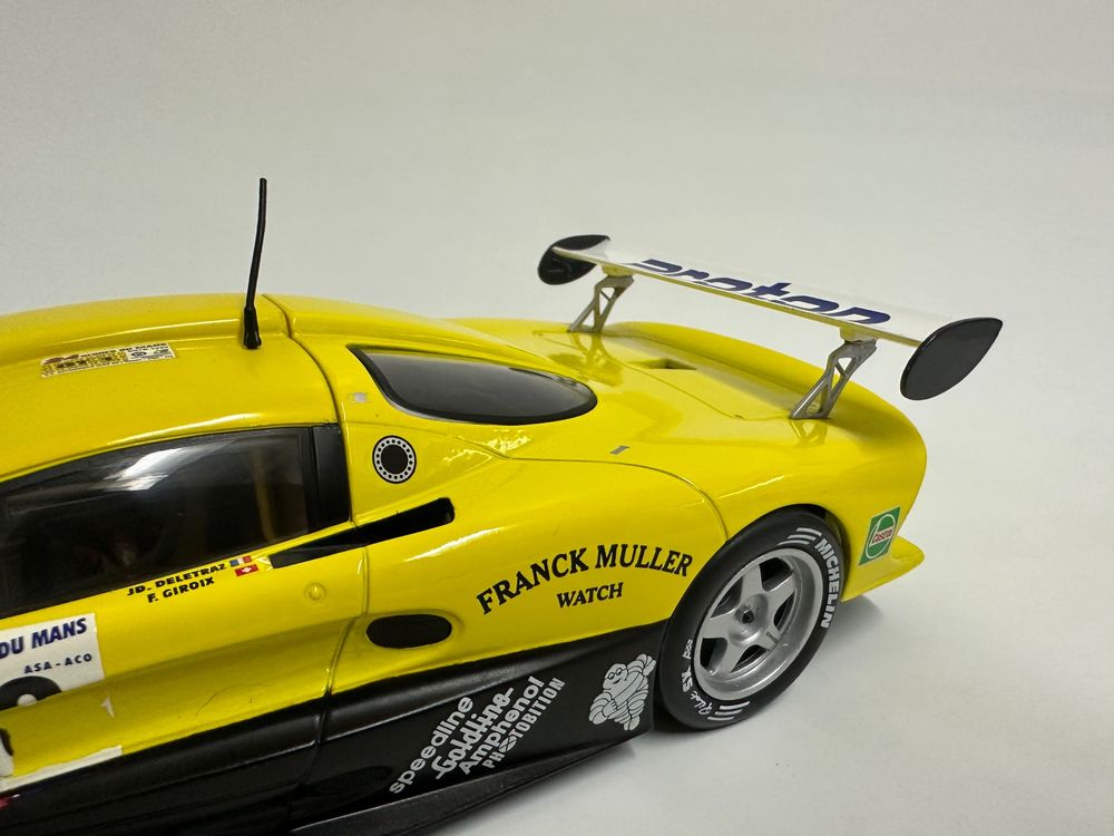 Lotus Elise GT1 Benetton – 1/18 – Modèle Prototype Chrono – Occasion