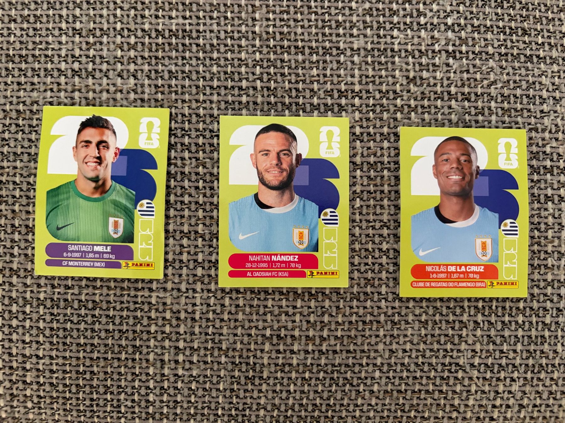 Panini Carte collezionabili: FIFA WM 2026 Panini URU 3 / 9 / 15 – Usato da Egg b. Zürich venduto da pie_9jrw