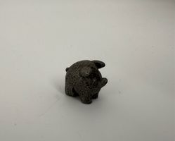 Kleine Deko Figur Schwein Metall 