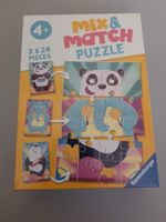 Puzzle Mix & Match Panda  3× 24 Teile  Ab 4 Jahren