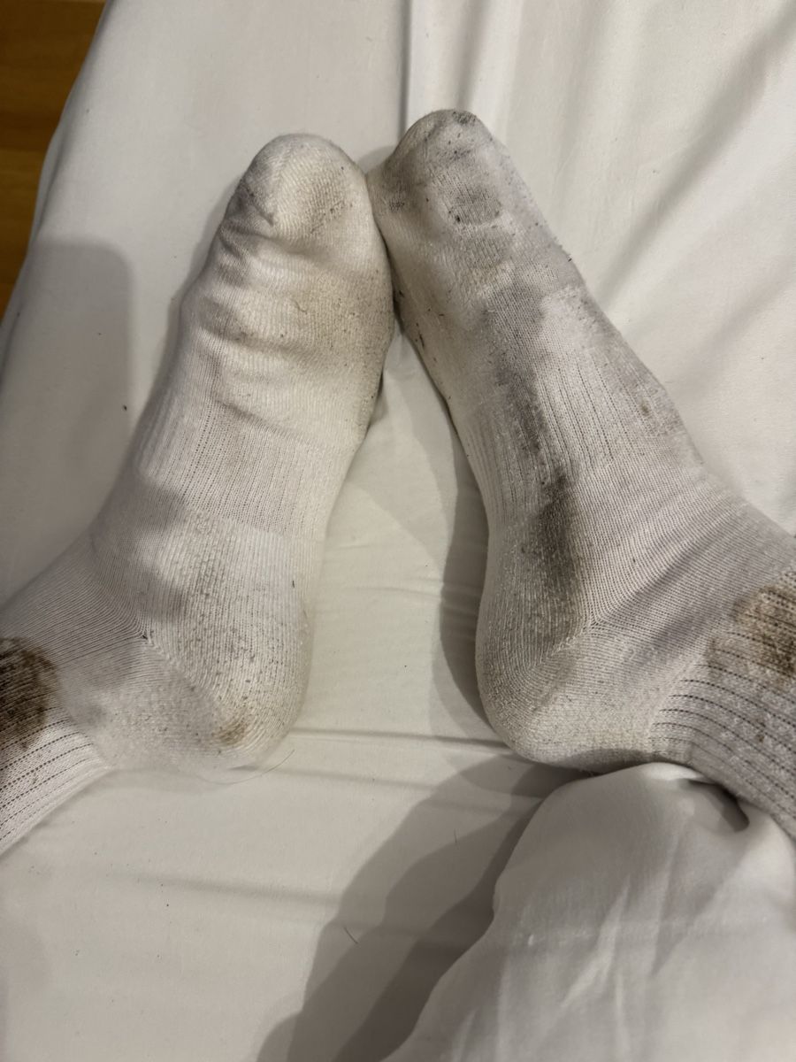 Calze: Chaussettes blanche - trouée - usées  – Difettoso da Fully venduto da Luca_J.F. 1