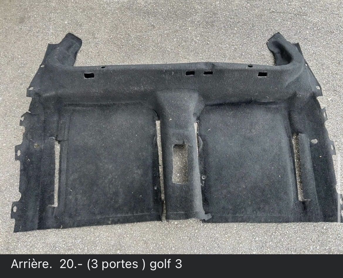 Volkswagen Tutti pezzi di ricambio auto: Lot de moquettes différente pour VW golf 3 – Usato da Muraz (Collombey) venduto da Wolfdog1978 4