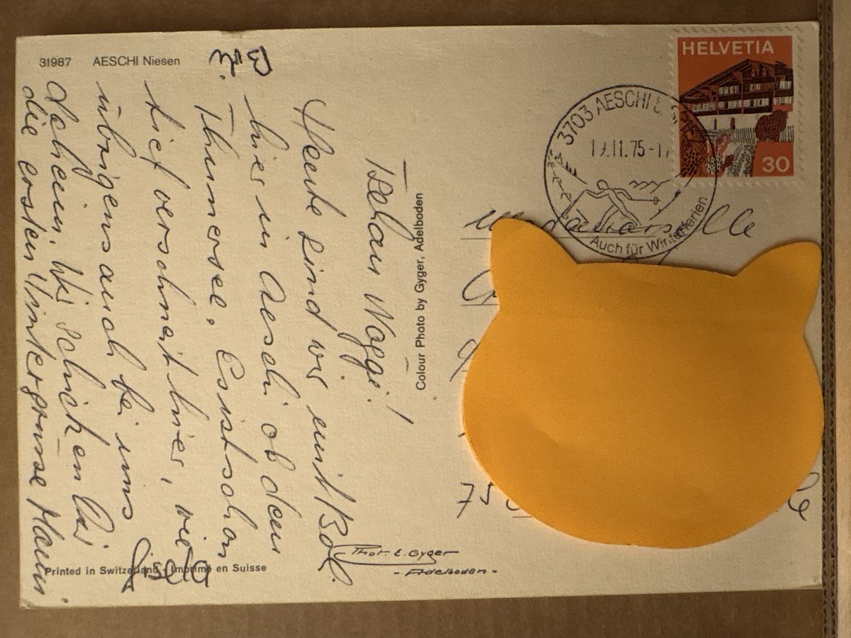 Cartoline postali: AK von Aeschi / Niesen – Usato da Rümlang venduto da Kartenpost1 1
