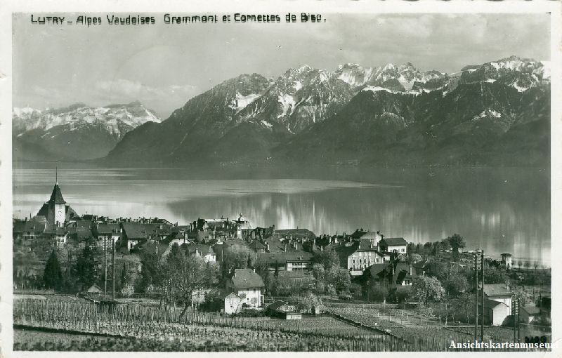 Ansichtskarten: Lutry + 1939 – Gebraucht aus Emmenbrücke von teestube