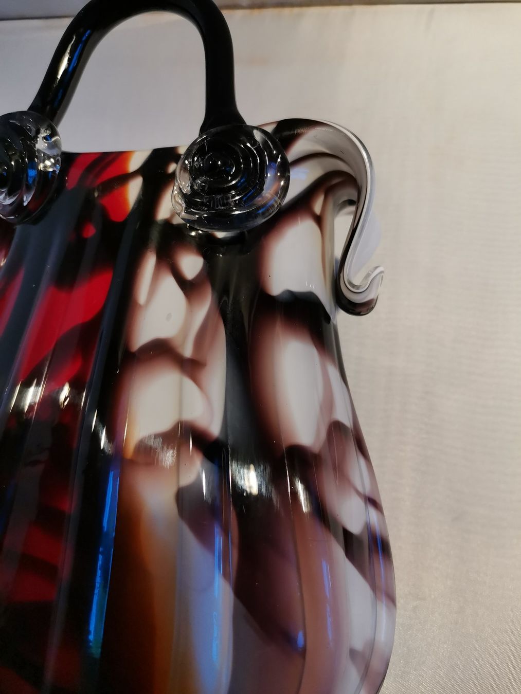 Murano Vasi & Recipienti: Murano Vase Glashandtasche – Usato da Suhr venduto da Brocki-Suhr 9