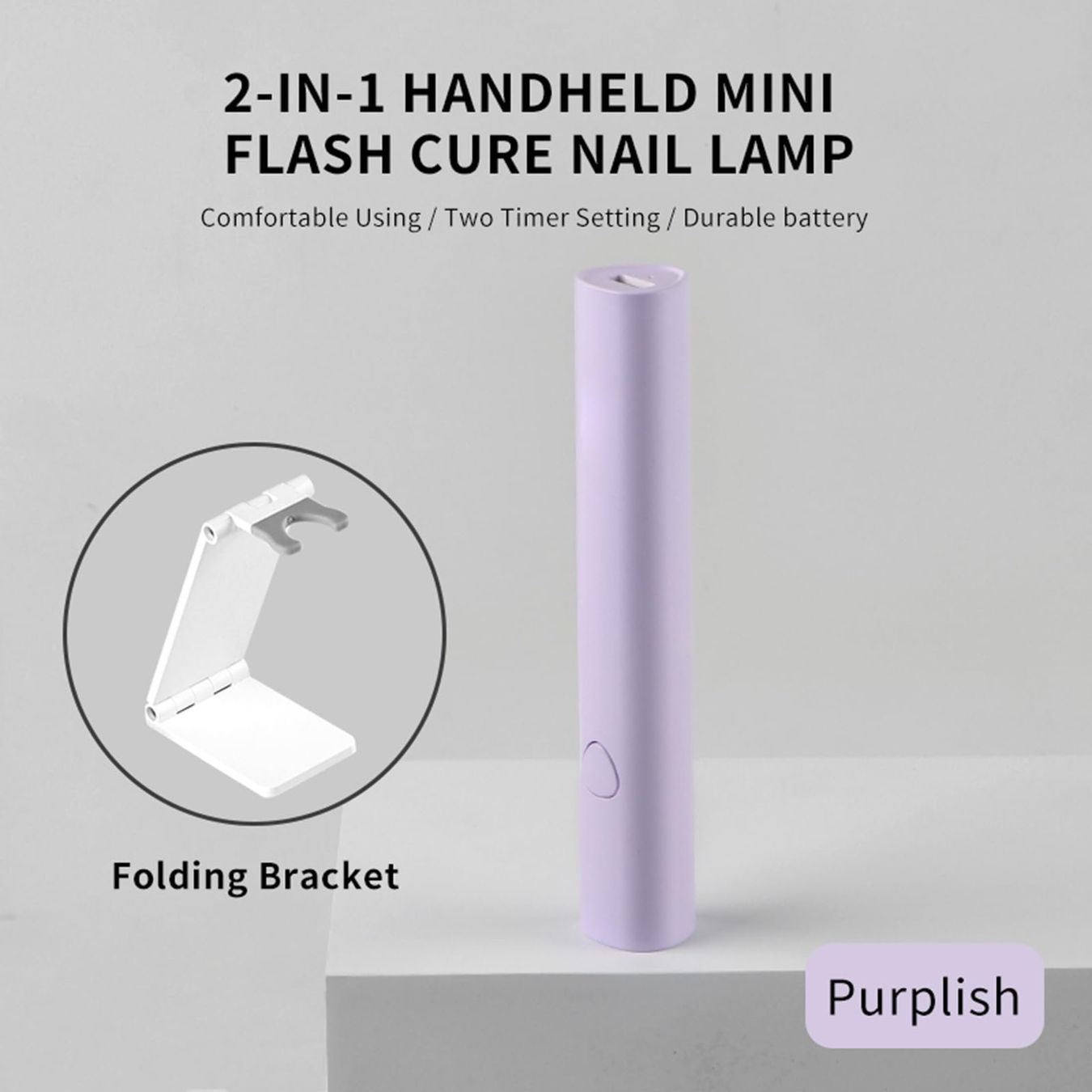 Lampade: Handheld UV LED Nail Lamp UV Nagellampe mit Foldable Stand – Nuovo (secondo la descrizione) da Thun venduto da zerla 7