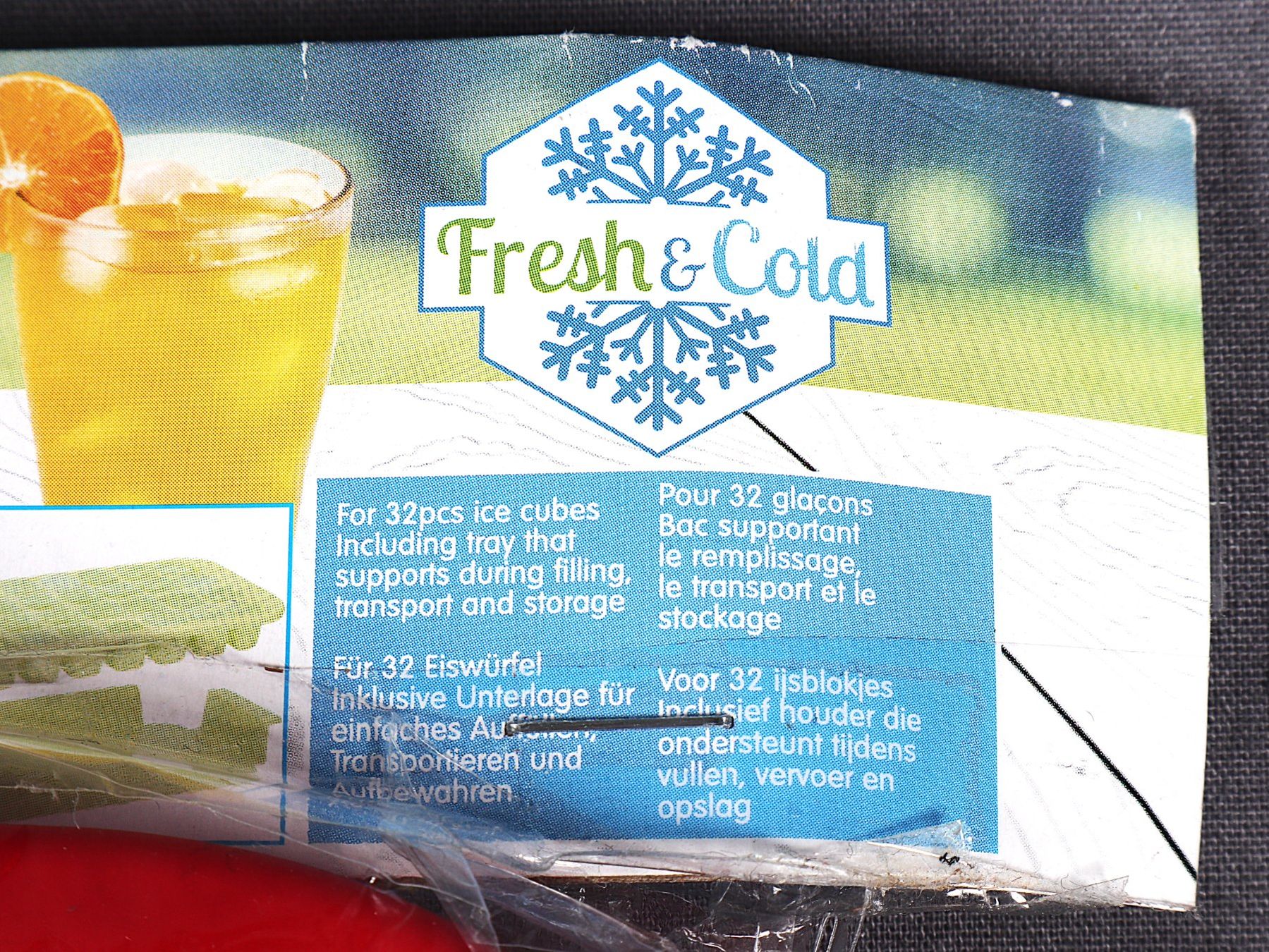 Behälter & Ähnliches: FRESH&COLD Ice cube tray Jumbo – Gebraucht aus Steinen von Restwert_Steinen 4