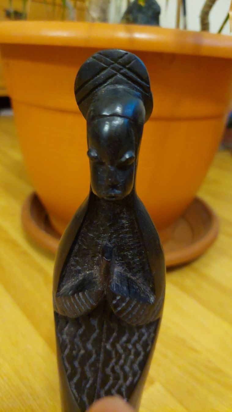 Statuette: Madonna Figur Holz – Usato da Basel venduto da kat_56dz 4