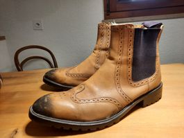 Melvin & Hamilton Chelsea Boots "Sankt Moritz" – Cognac
