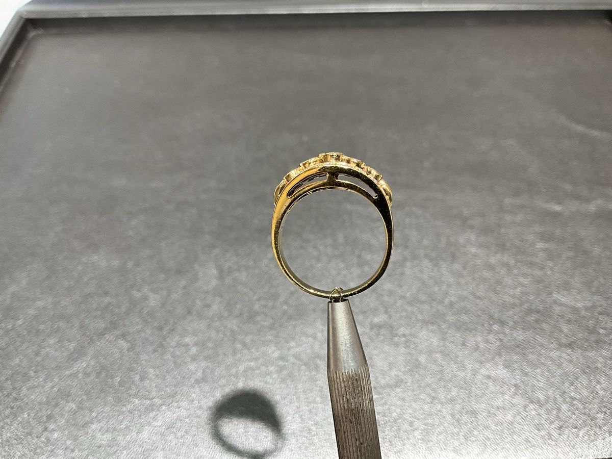 Anelli: Damenring 19k Diamant&Smaragd – Usato da Schaffhausen venduto da glamour-shop 3