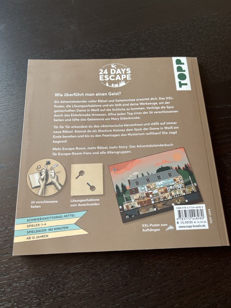 Kalender: Adventskalender Escape Heft – Neu (gemäss Beschreibung) aus Einsiedeln von sandramon 1